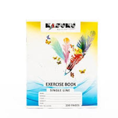 Kasuku A5 200Pages Exercise Book Single Ruled